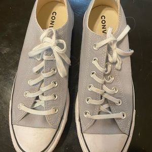 Converse Gray Tennis Shoes Size 9